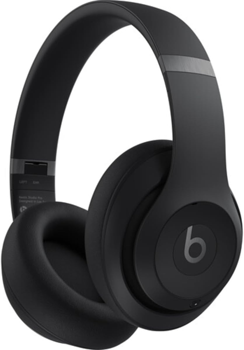 Beats Studio Pro - Wireless Bluetooth Noise Cancelling Headphones - Black (Renewed) - Image 3